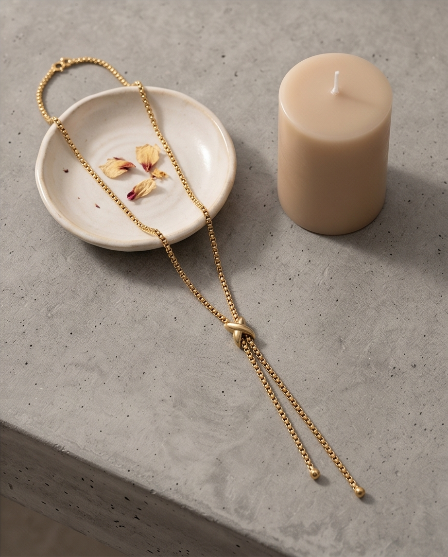 Collier Lory Doré en Acier Inoxydable – Élégant & Résistant à l’eau