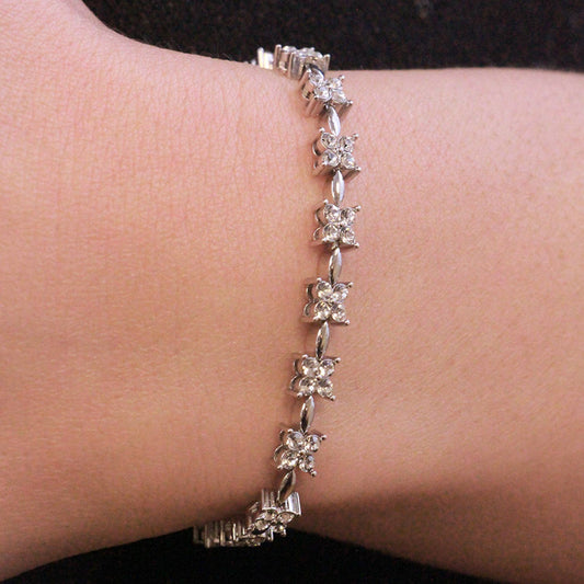 Bracelet Sweet - Argenté et Cristal