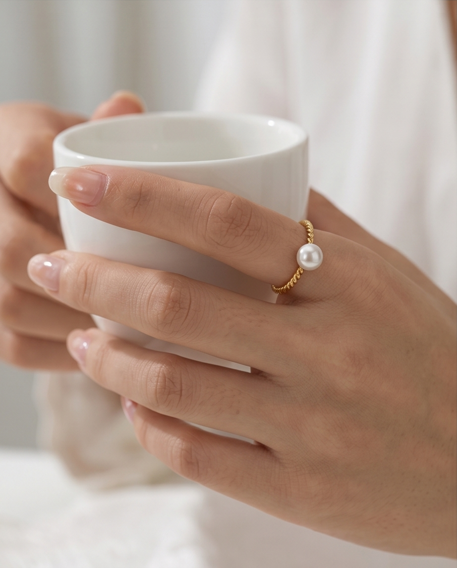 Bague Dido Dorée en Acier Inoxydable ✨💛