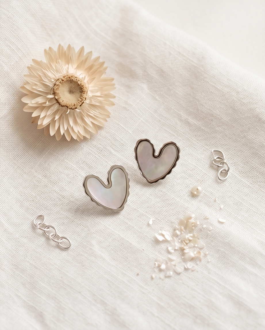 Nova stainless steel earrings – Confident radiance