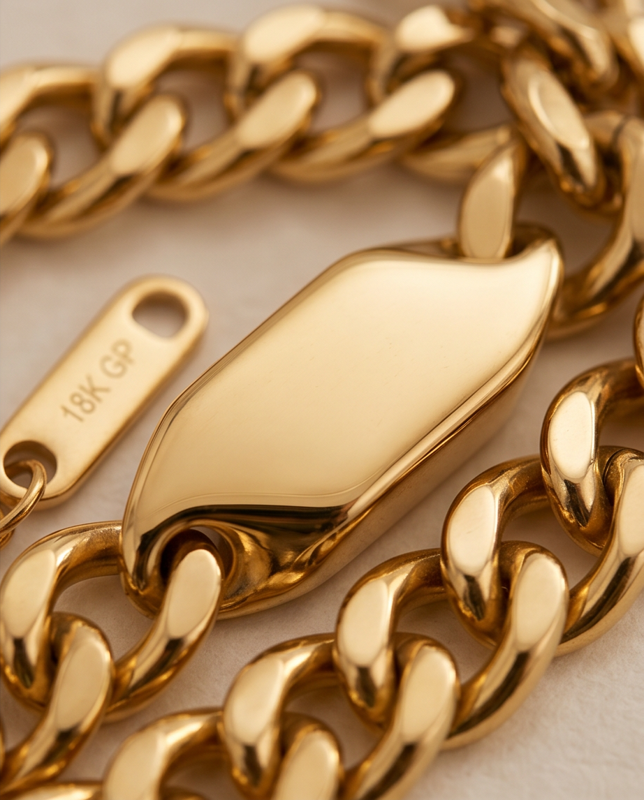 Mai bracelet in gold-plated stainless steel ✨