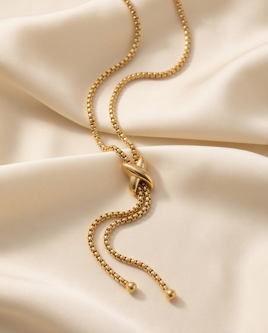 Collier Lory Doré en Acier Inoxydable – Élégant & Résistant à l’eau
