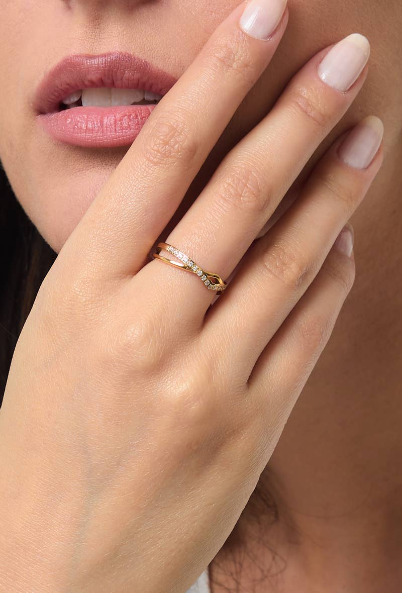 Bague Ally : Argent / 52