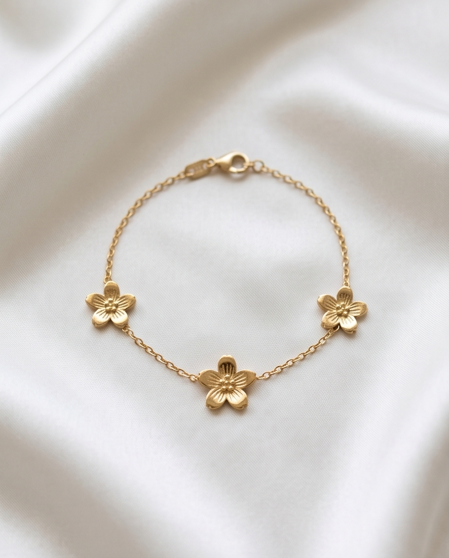 ✨ Bracelet Flora – Une touche florale pleine d’élégance ✨