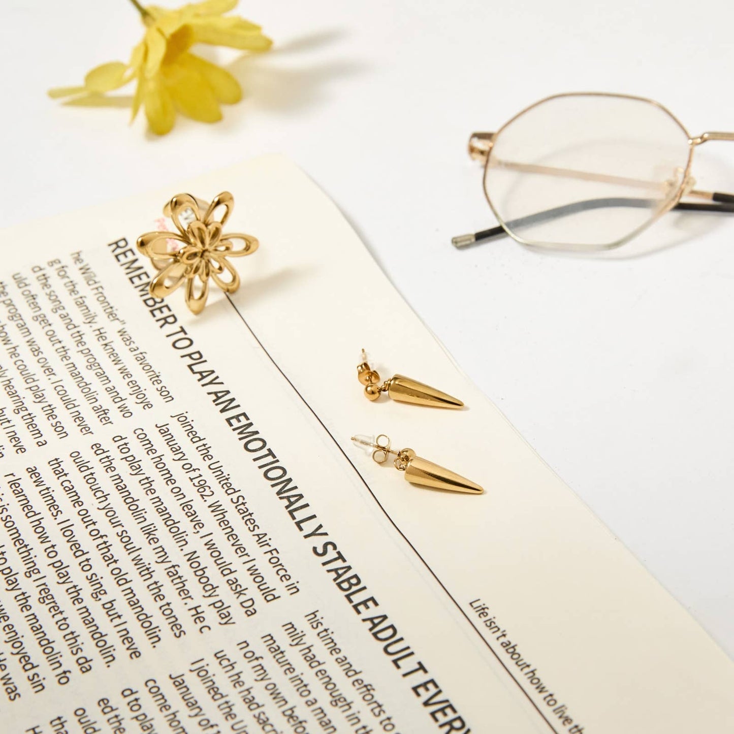 Boucles d'oreilles pendantes - Velma