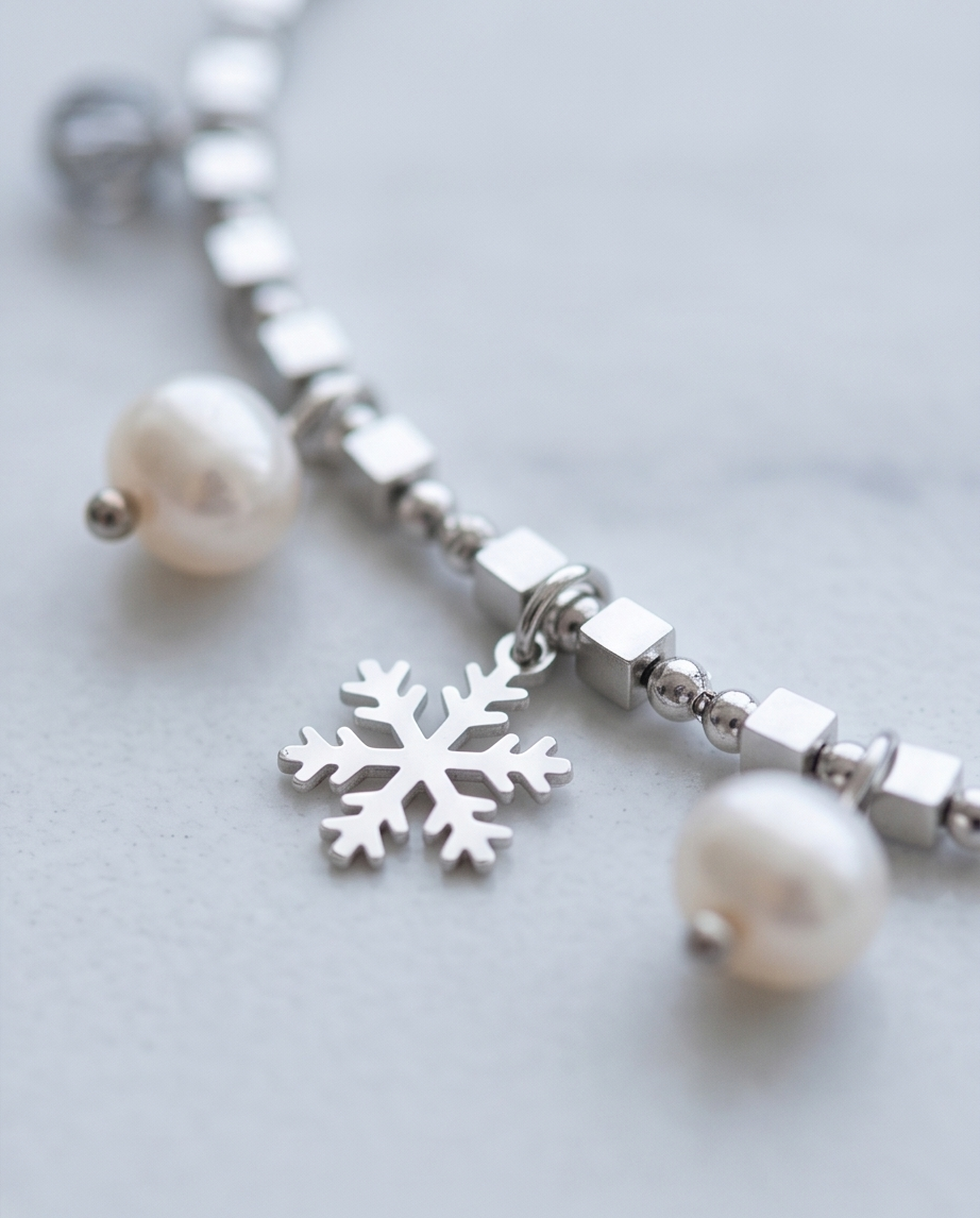 Bracelet Winter - acier inoxydable ❄️✨