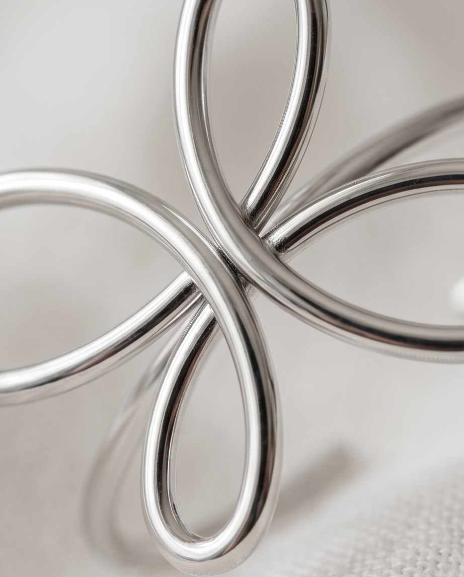 Flower Ring – adjustable stainless steel