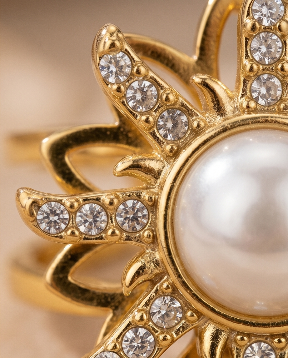 Antistressring met bloemenkraal – Kalmeert & ontspant ✨
