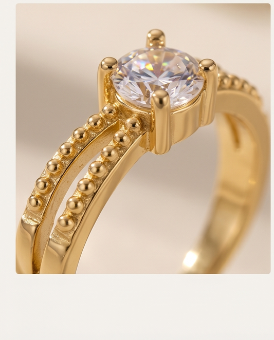 Bella Gold Stainless Steel Ring ✨💛
