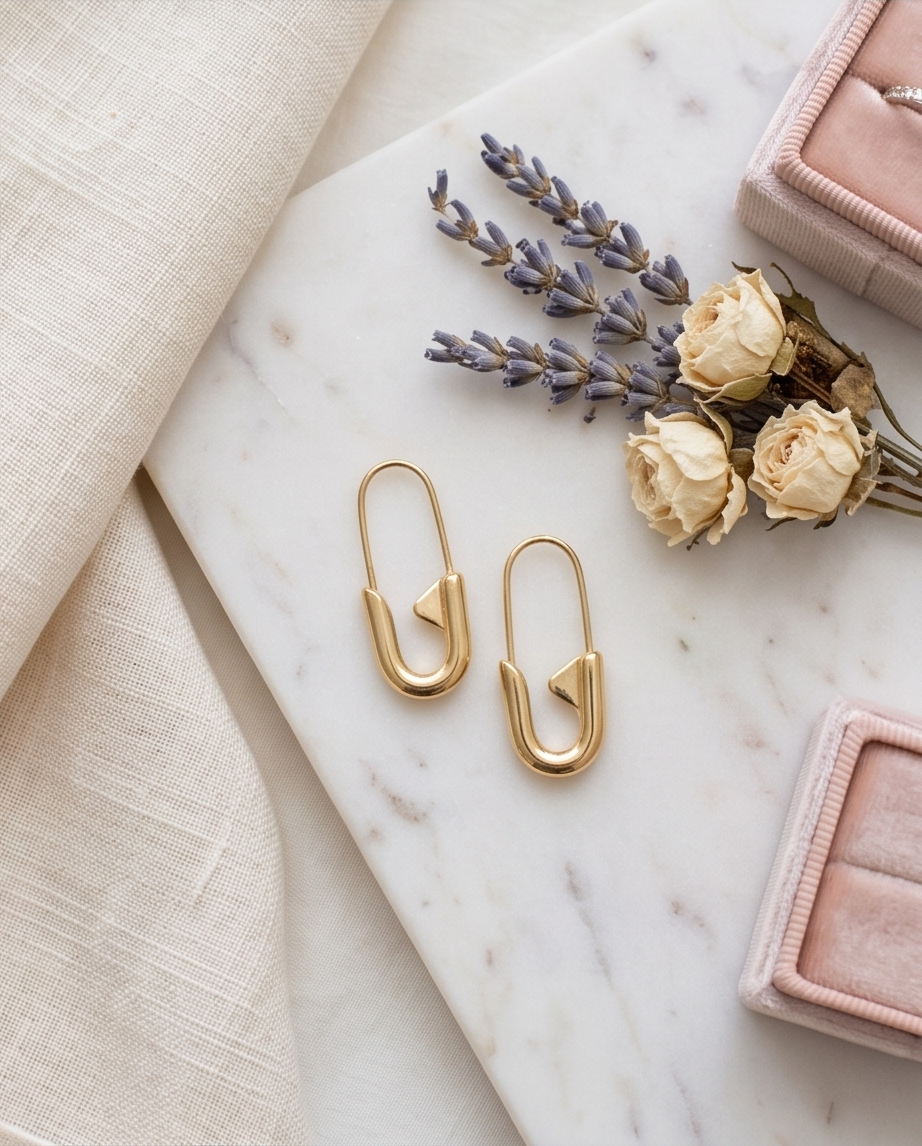 ✨ Boucles Paperclip – Le détail tendance & minimaliste ✨