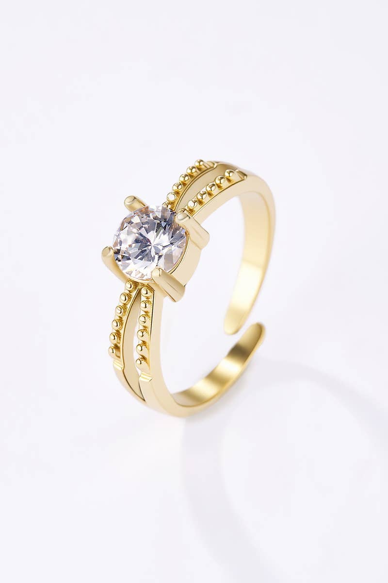 Solitaire ring: goud