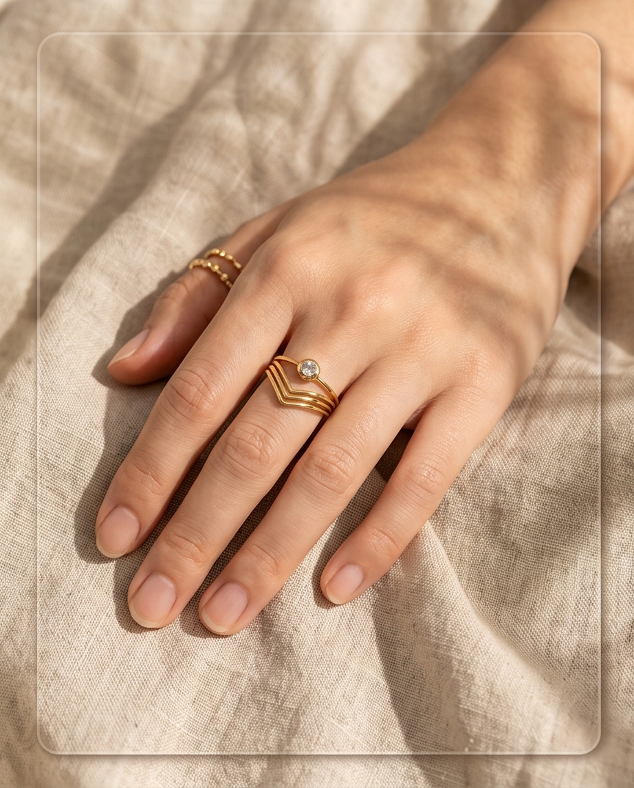 Bague Victoria Dorée ✨