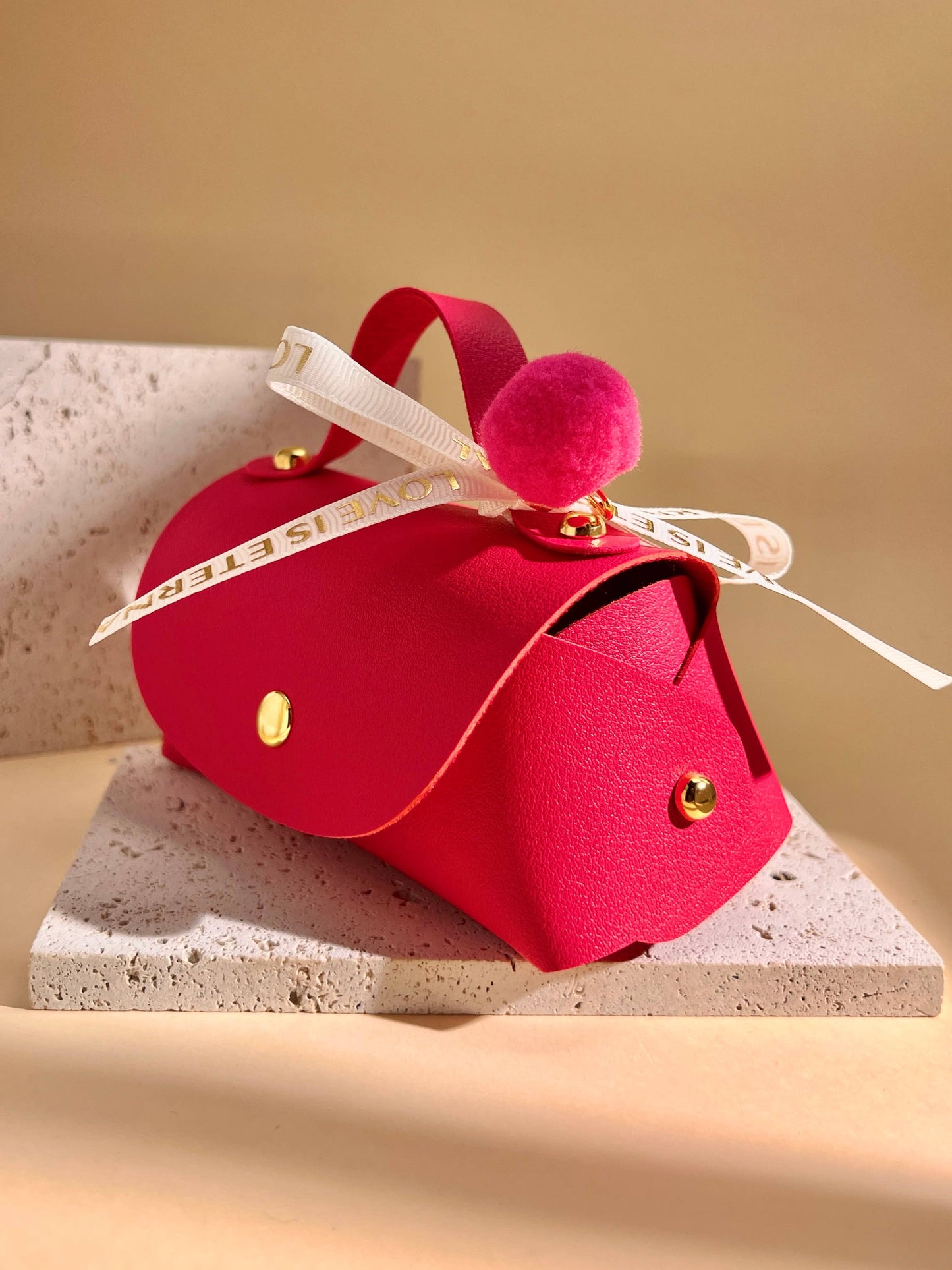 Sac Cadeau Cupidon Chic Rouge Passion
