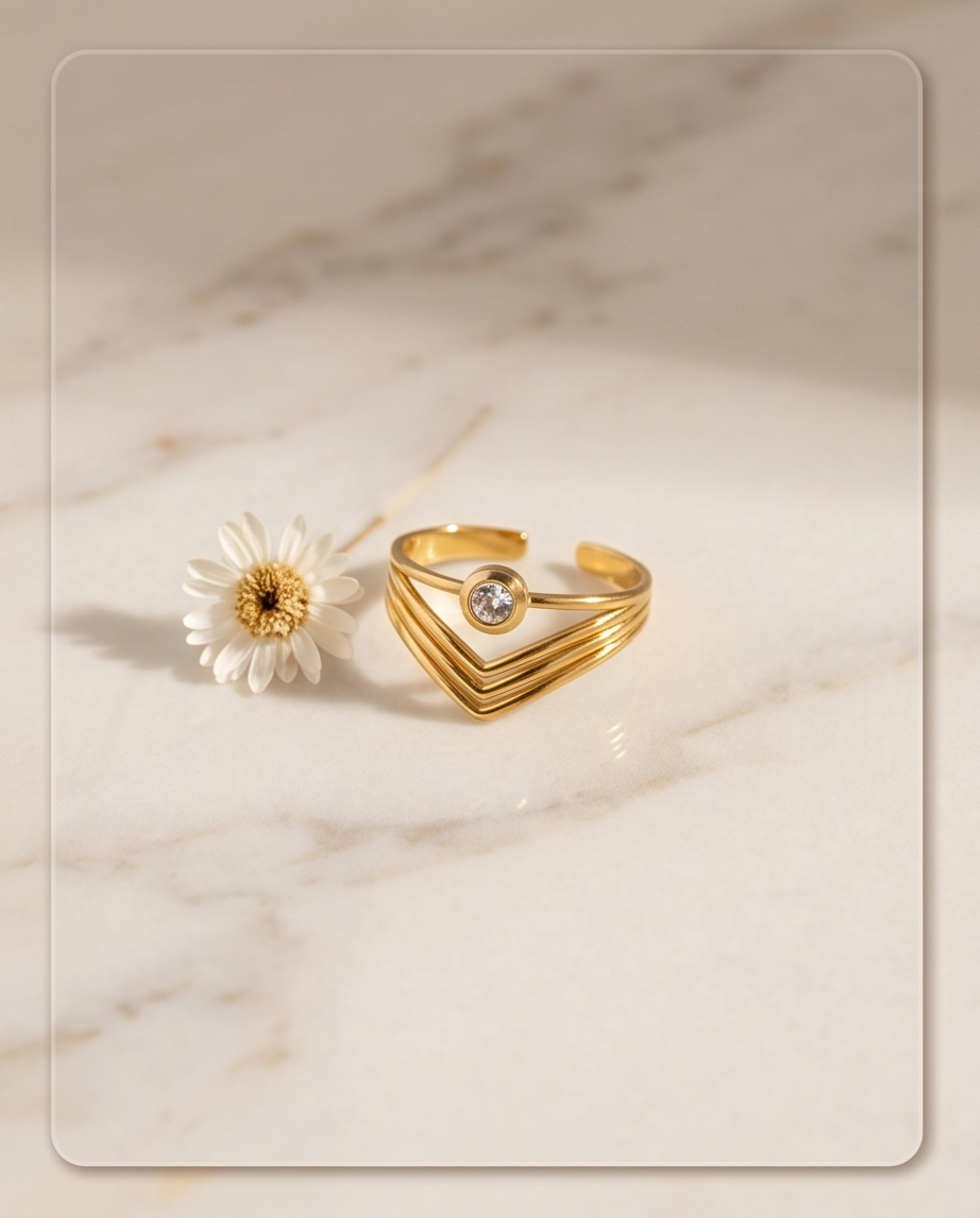 Bague Victoria Dorée ✨
