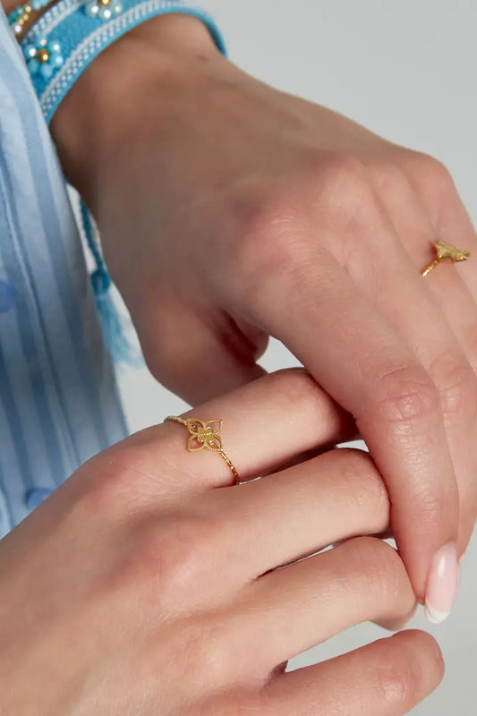 Bague trèfle