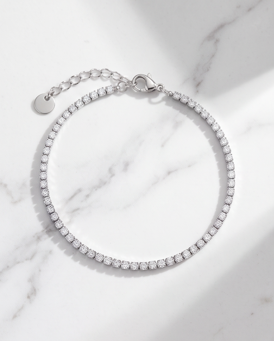 Eclat Stainless Steel Bracelet – Gold or Silver
