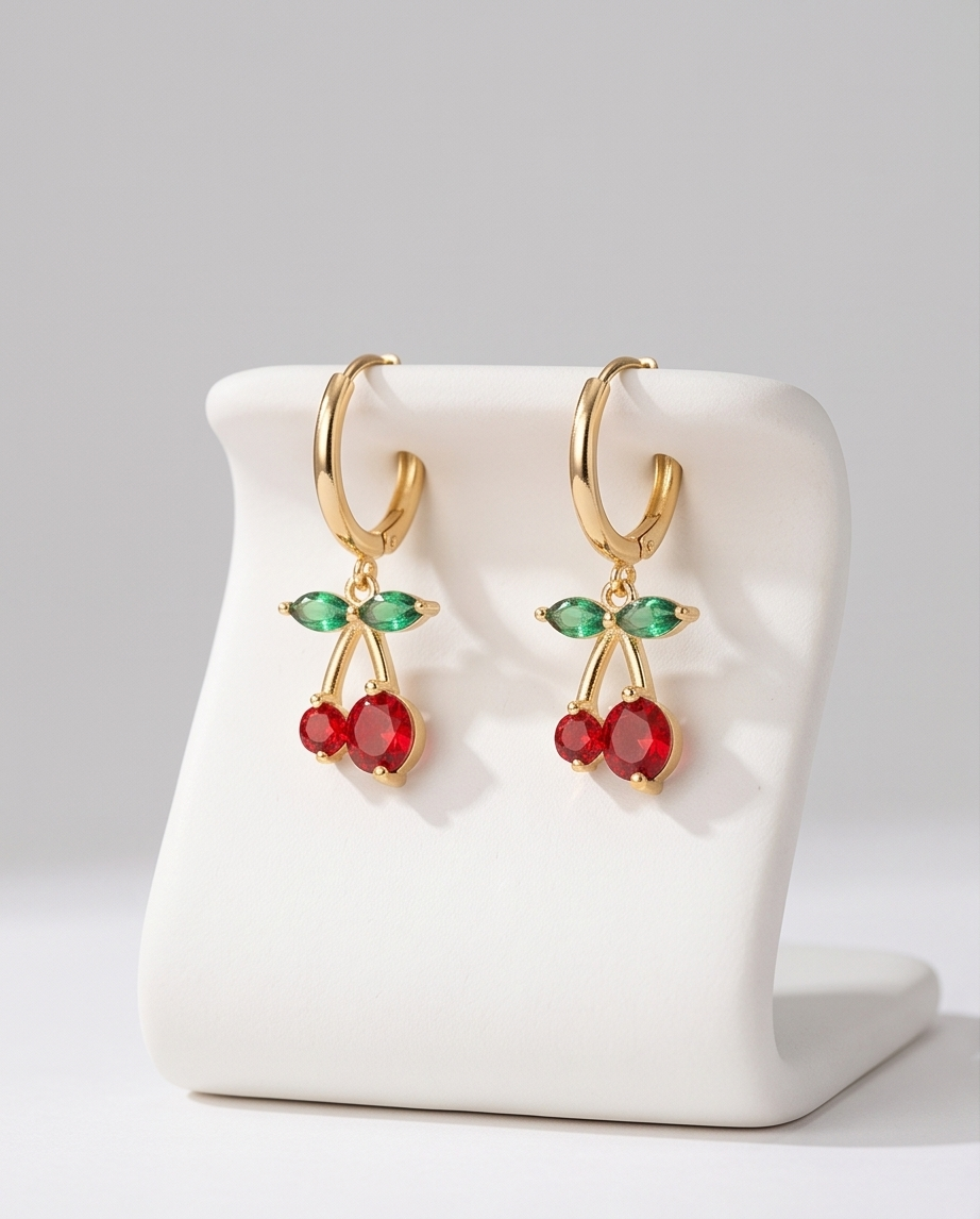 🍒 Boucles Cherry Crush – Les cerises les plus cute de l’été ✨