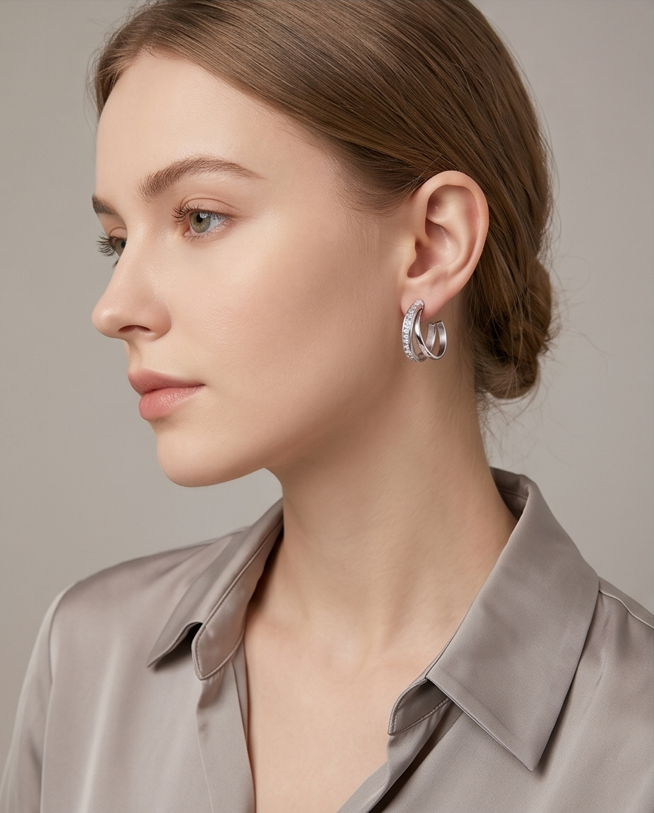 Boucles d'oreilles Ally