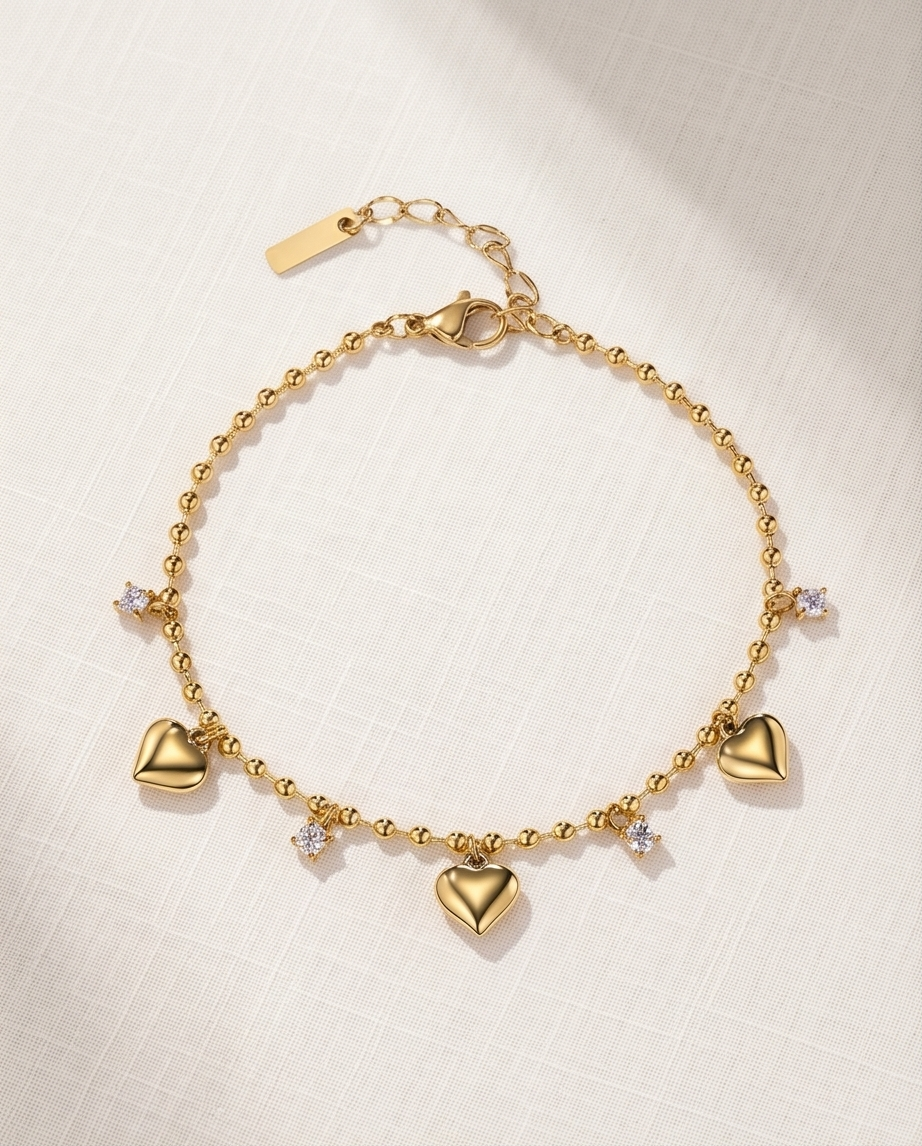 Roestvrijstalen Willow-armband – De stijlvolle twist