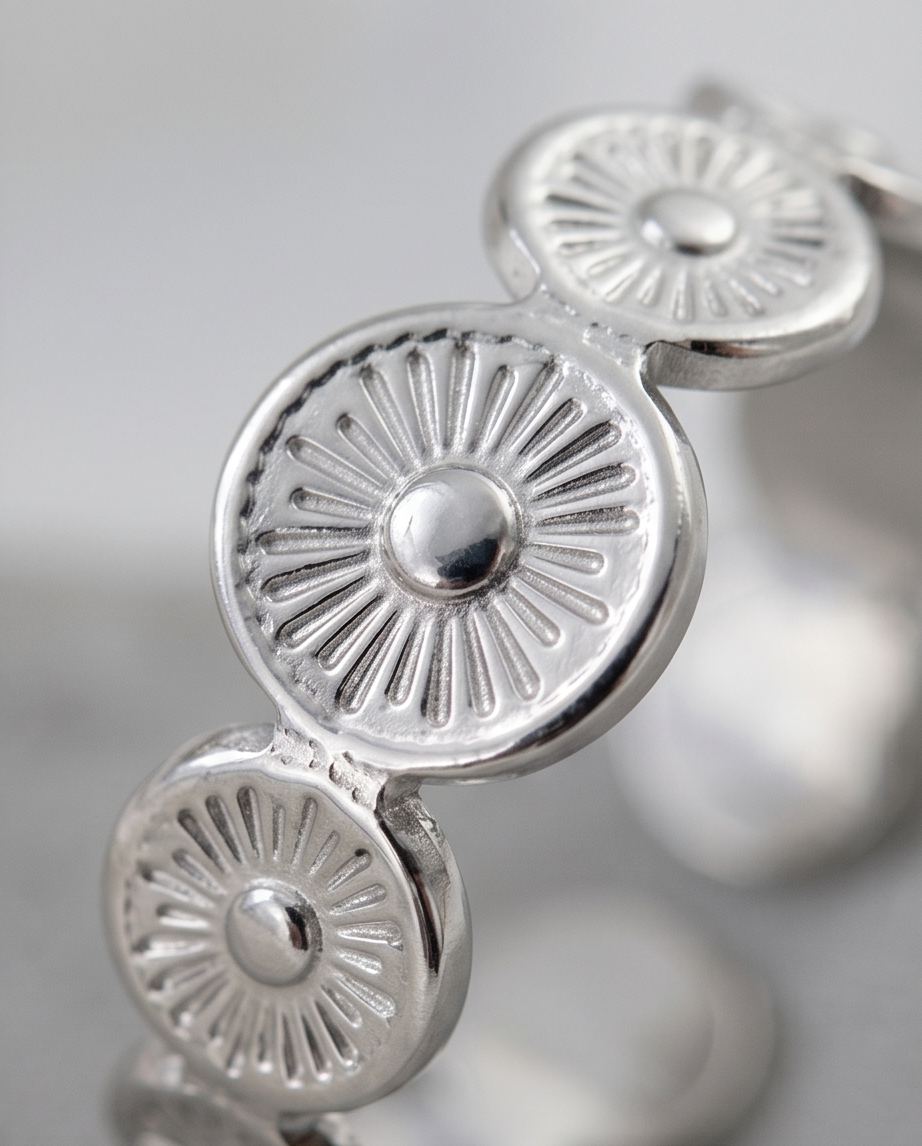 Sunray rings - Heloise: Silver
