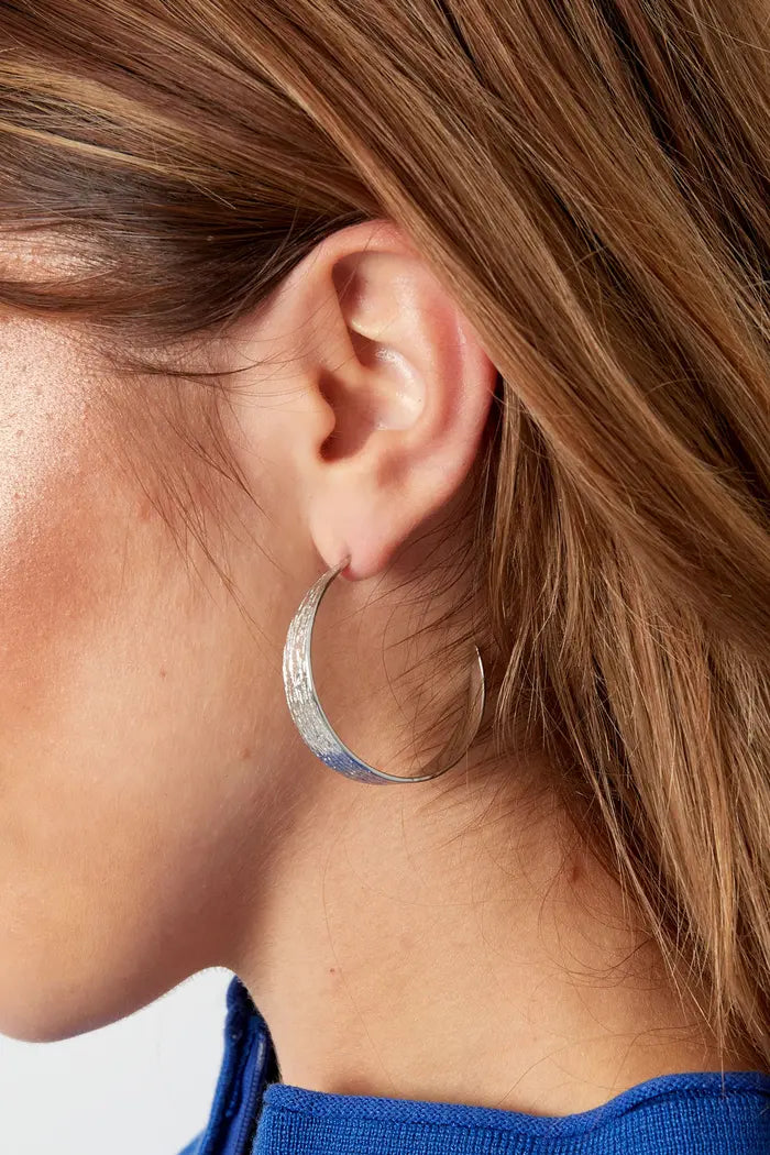 Boucles d’oreilles demi lune