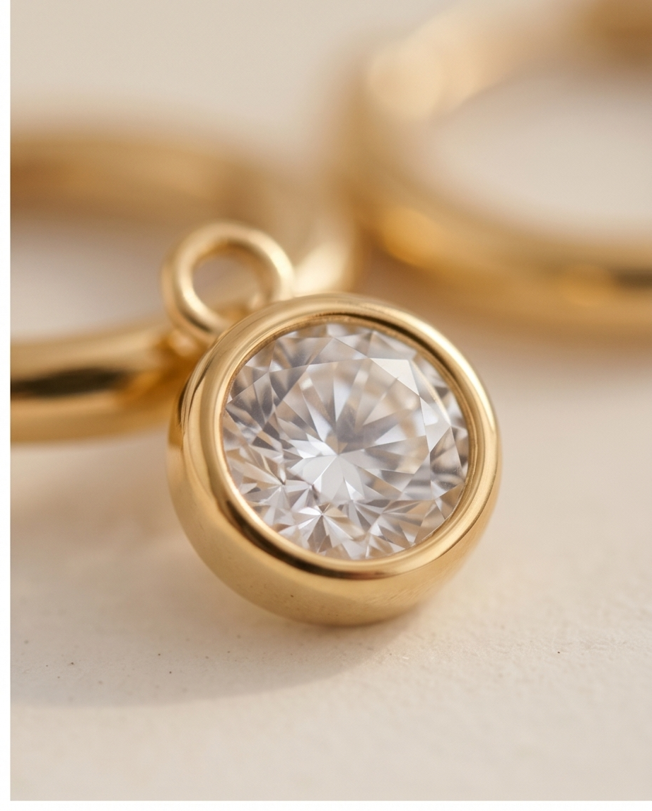 Boucles d’oreilles Solitaire – Style moderne & intemporel