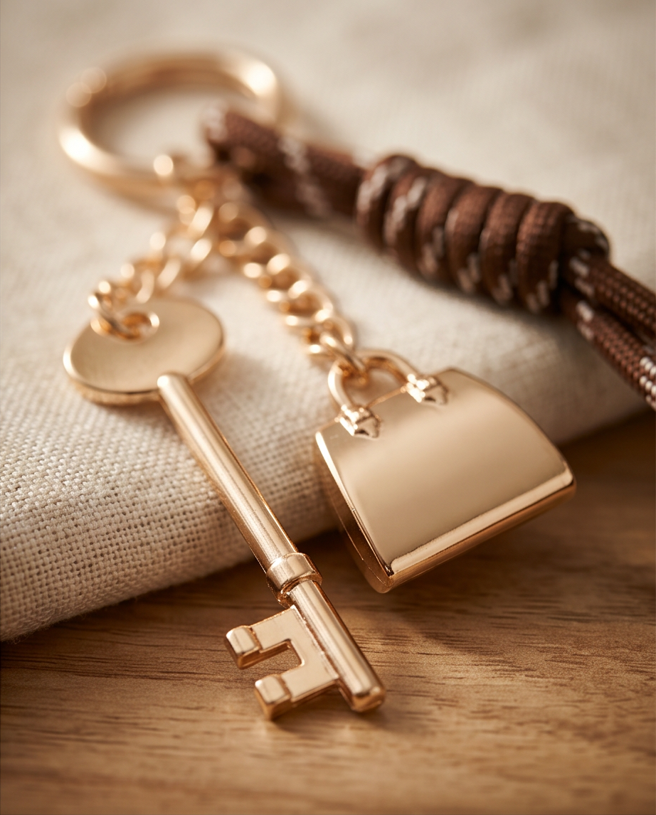 Sleutelhanger met bedels – Elegant accessoire
