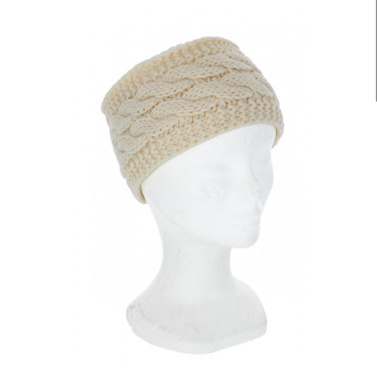 Crème hoofdband