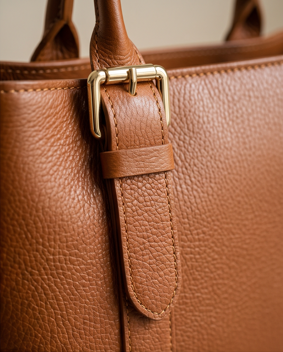 Leren tas Ernesta camel – Italiaanse elegantie