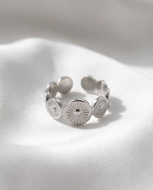 Sunray rings - Heloise: Silver