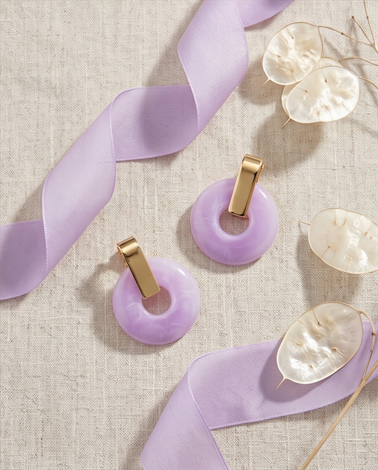 Boucles d’oreilles Monica Lilas