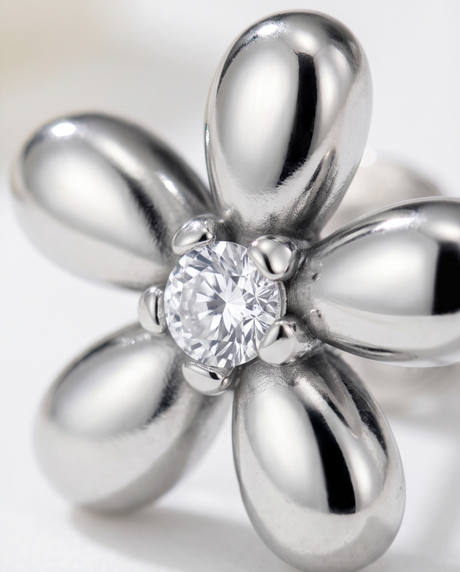 Boucles d’oreilles Flower – Élégance facile au quotidien