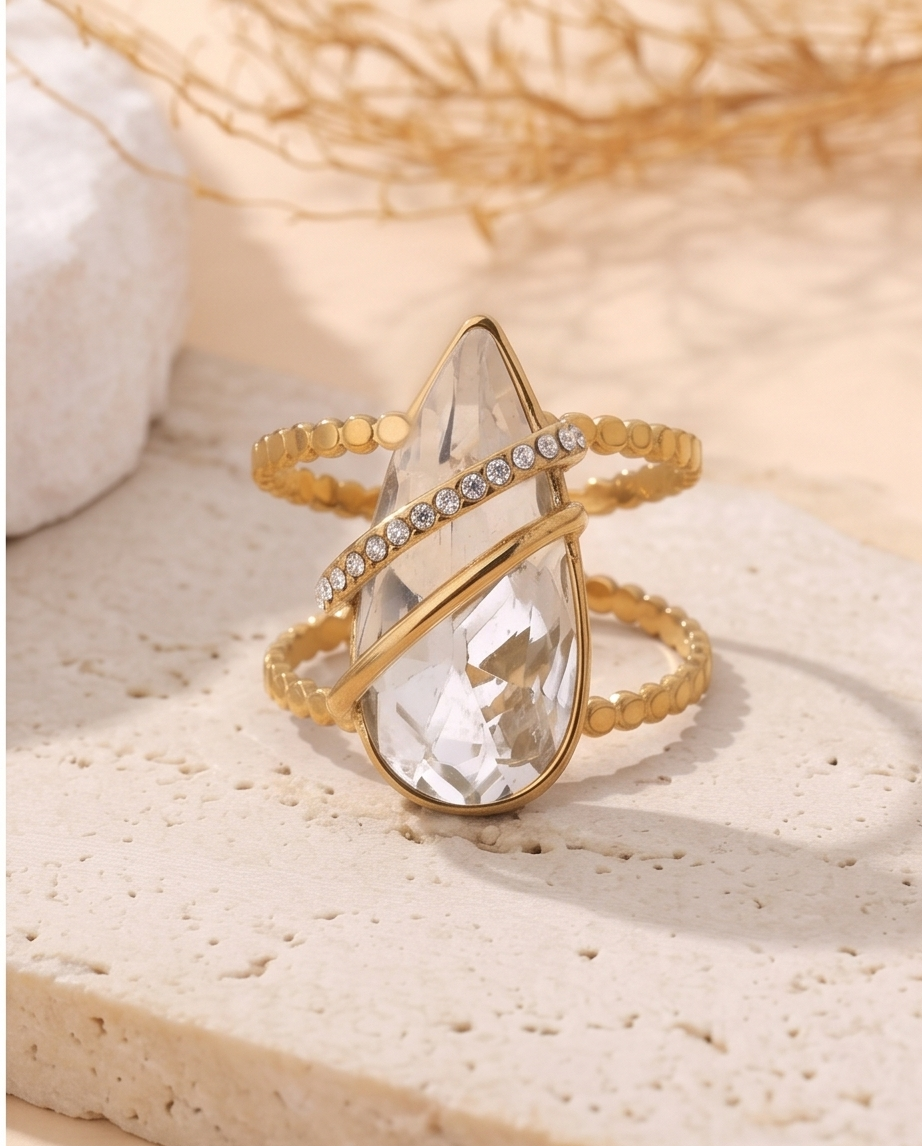 Bague Marie dorée – Simple, mais jamais basique ✨