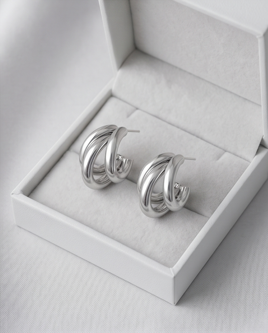Boucles d'oreilles olympiques