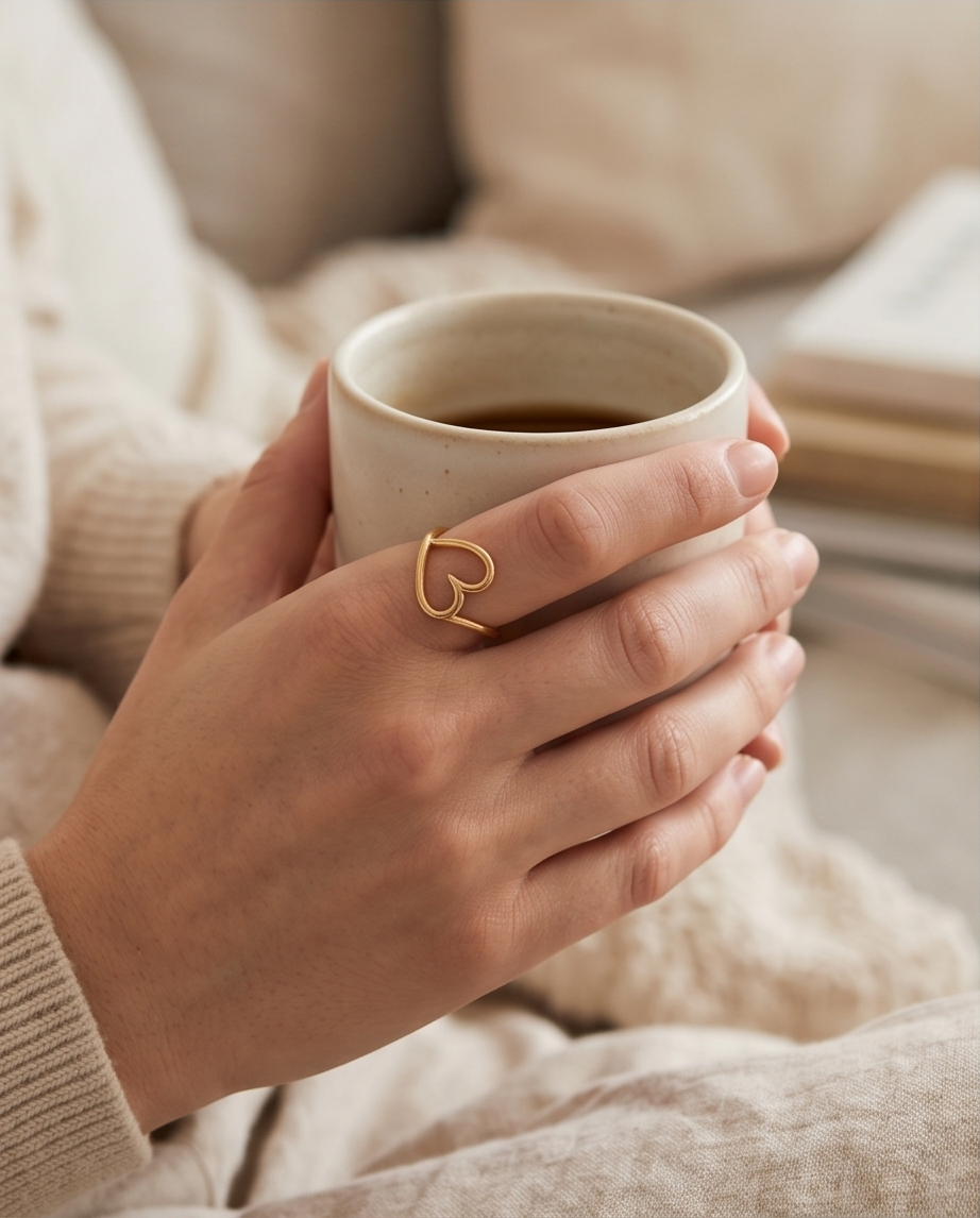 Nina Ring – stainless steel