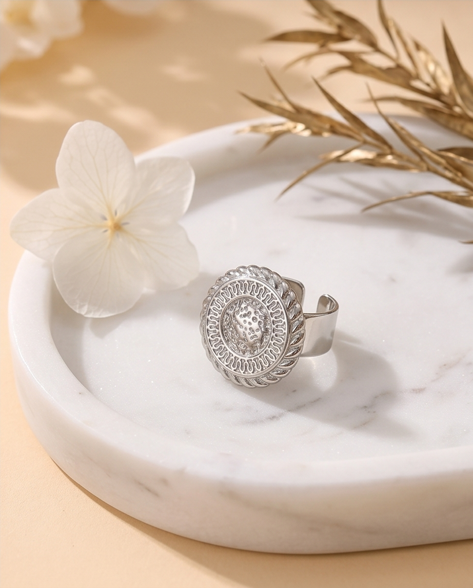Bague Evangéa - acier inoxydable