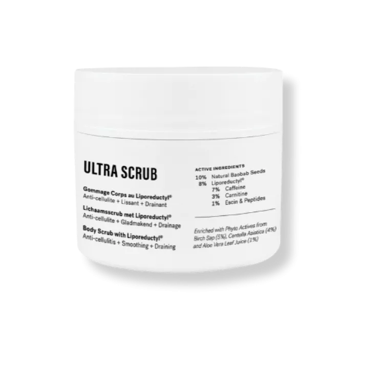 ULTRA SCRUB 200ml
 Liporeductyl lichaamsscrub