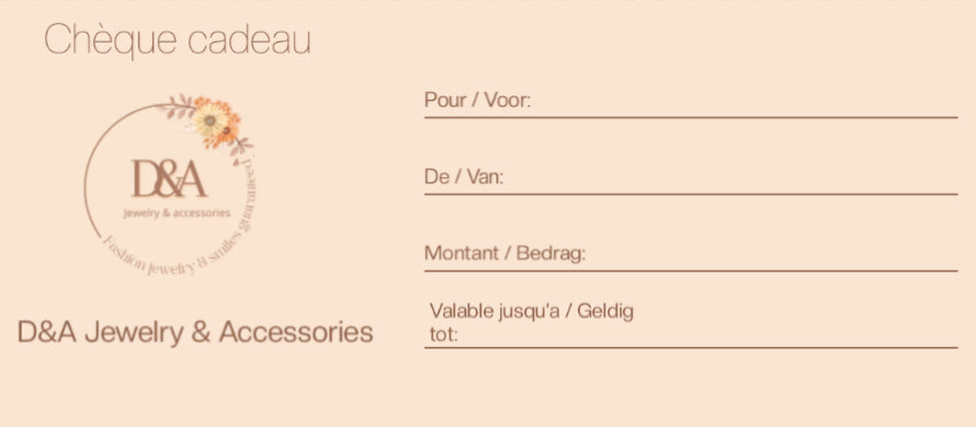 D&amp;A cadeaubon