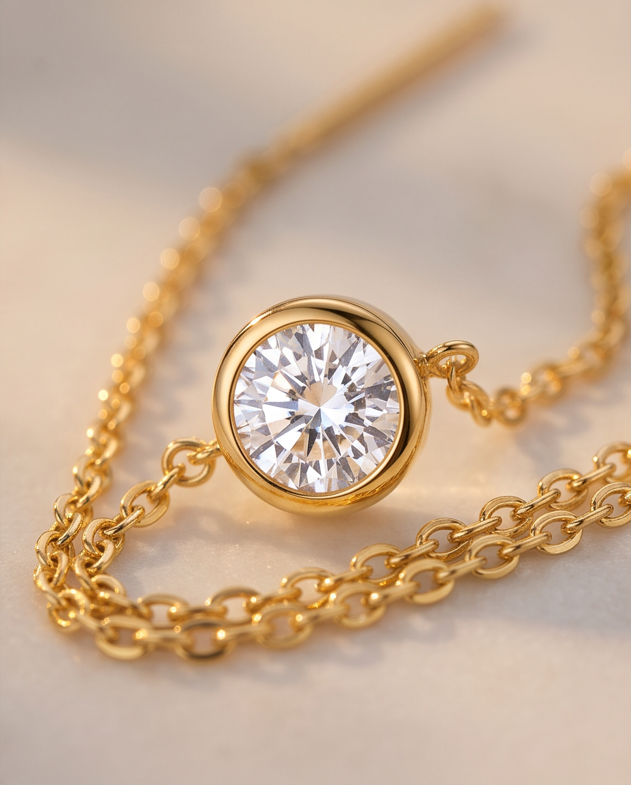 Boucles d’oreilles Stella pendantes en acier inoxydable – Doré ou Argenté