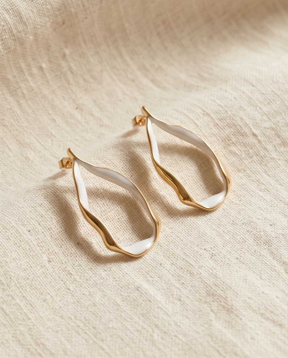 Boucles d’oreilles Sira – Élégance en mouvement