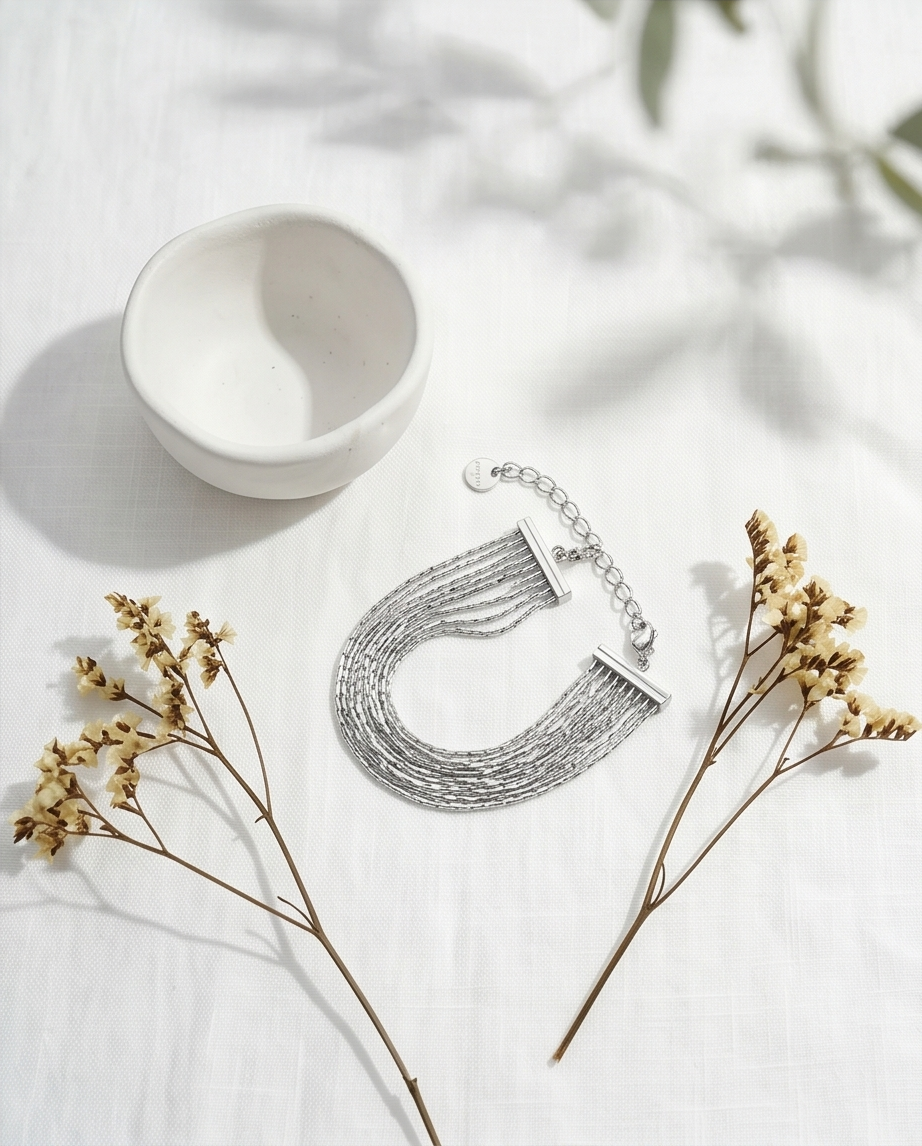 Zilveren armband Cascade ✨