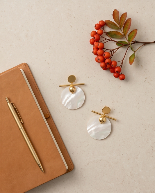 ✨ Boucles Luna – L’élégance minimaliste ✨