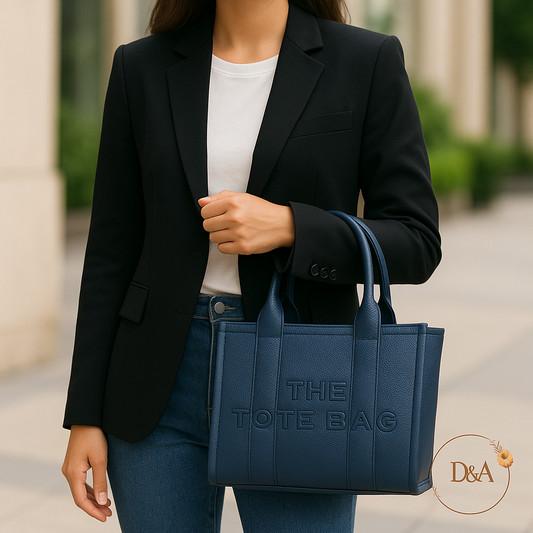 Tote bag: bleu marine