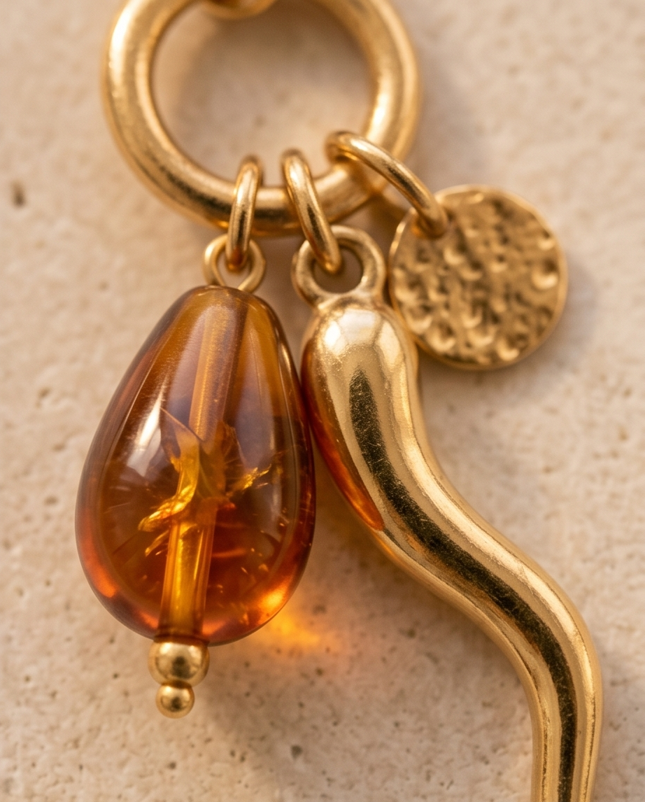 Justine Doré Stainless Steel Necklace – Trendy & Durable Jewelry
