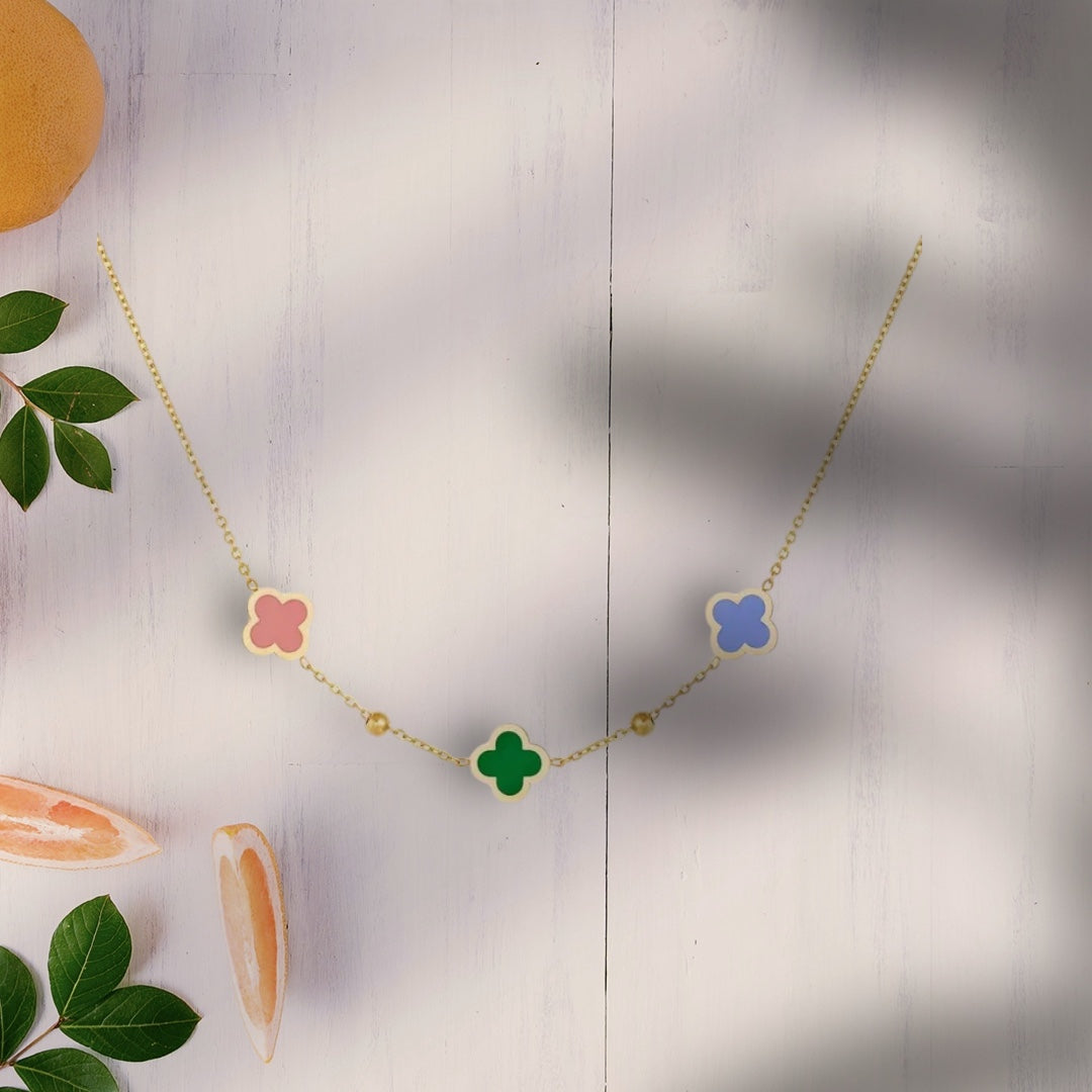 Collier 3 trèfles