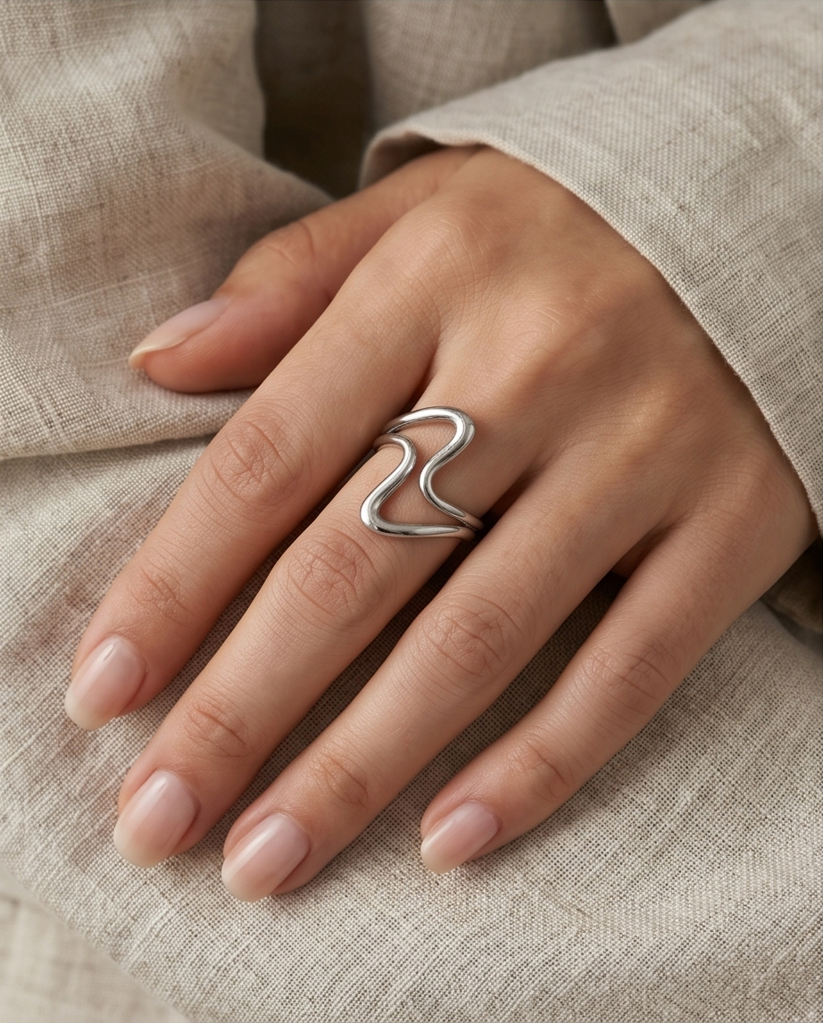 Bague Amora Argentée ✨