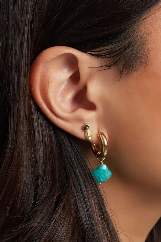 Boucles d’oreilles trèfle