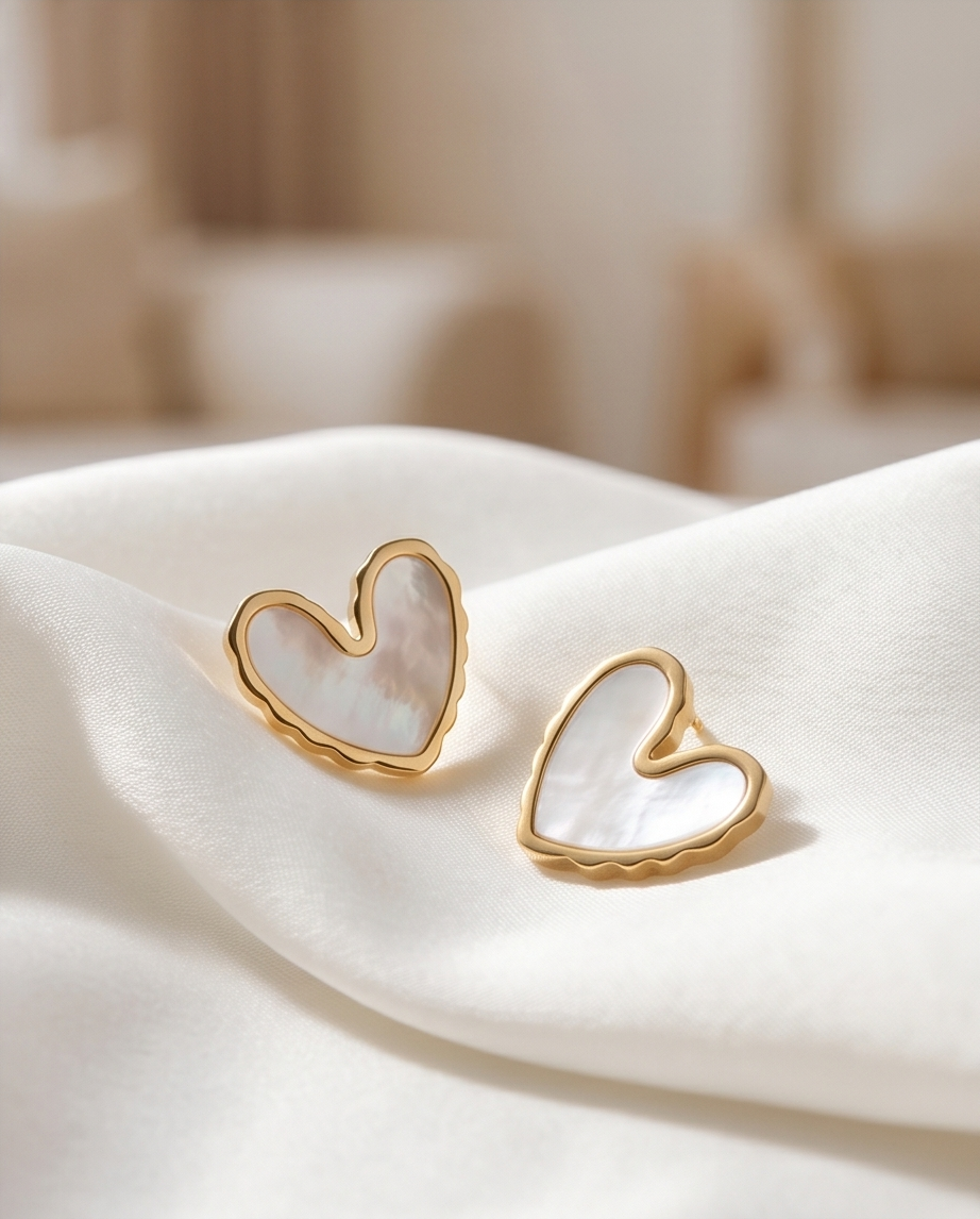 Nova stainless steel earrings – Confident radiance
