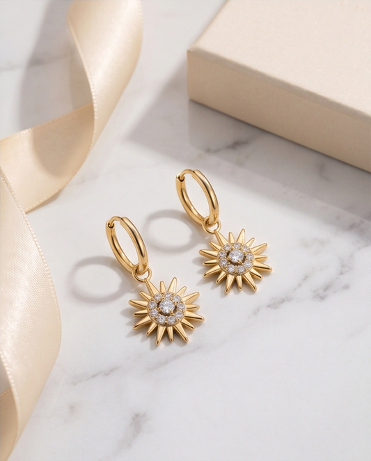 Boucles d’oreilles Soleil – Élégance qui s’adapte à toi