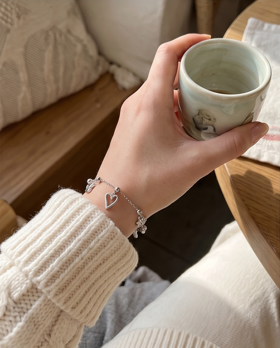 Adore silver-plated bracelet - stainless steel